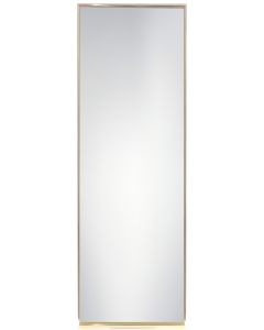 Spegel Slim Alu Guld 40x120