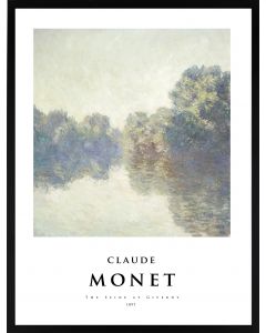 Poster 30x40 Claude Monet The Seine (planpackad)