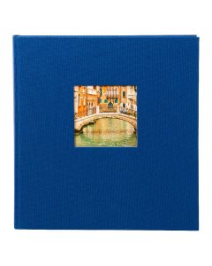 30 x 31 cm Cardboard Yellow Goldbuch Photo Album with Window Cut-Out 